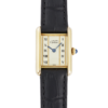 Vintage Tank Gold Plated White Dial 21mm