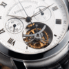 Jules Audemars Tourbillon Chronograph White Gold Silver Dial 43mm - Image 4