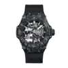 Big Bang Meca-10 Frosted Carbon Skeleton Dial 42mm
