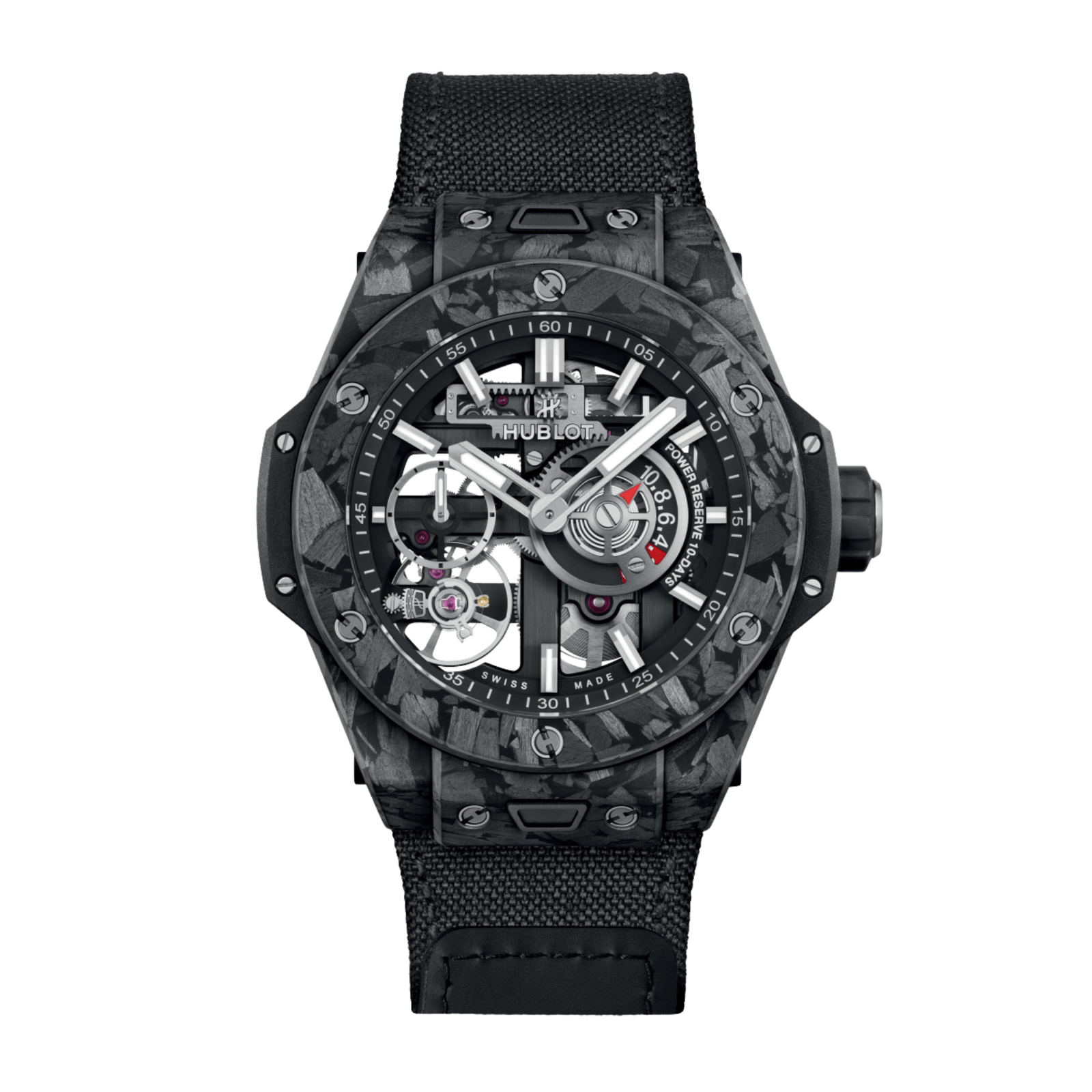 a85e9272b5a45124fea6b06e7cf601a6.png Big Bang Meca-10 Frosted Carbon Skeleton Dial 42mm - Image 1