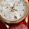 Annual Calendar Rose Gold Diamond Silver Dial 38mm - Image 3