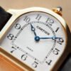 Cloche de Cartier Limited Edition Yellow Gold Silver Dial 33mm - Image 4