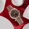 Datejust Rose Gold & Steel Jubilee Brown Dial 41mm - Image 2