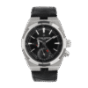 Overseas Dual Time Steel Black Dial 41mm