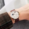 Grand Lange 1 Grand Moon Phase Rose Gold Silver Dial 41mm - Image 2