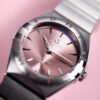 Constellation Manhattan Steel Pink Dial 28mm - Image 4
