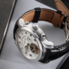 Jules Audemars Tourbillon Chronograph White Gold Silver Dial 43mm - Image 3