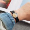 La D de Dior Rose Céleste Steel Diamond Mother of Pearl Dial 25mm - Image 2