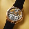 Time Pyramid Tourbillon Rose Gold Skeleton Dial 44mm - Image 7