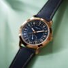 Calatrava Travel Time 24 Hour Rose Gold Blue Dial 42mm - Image 2