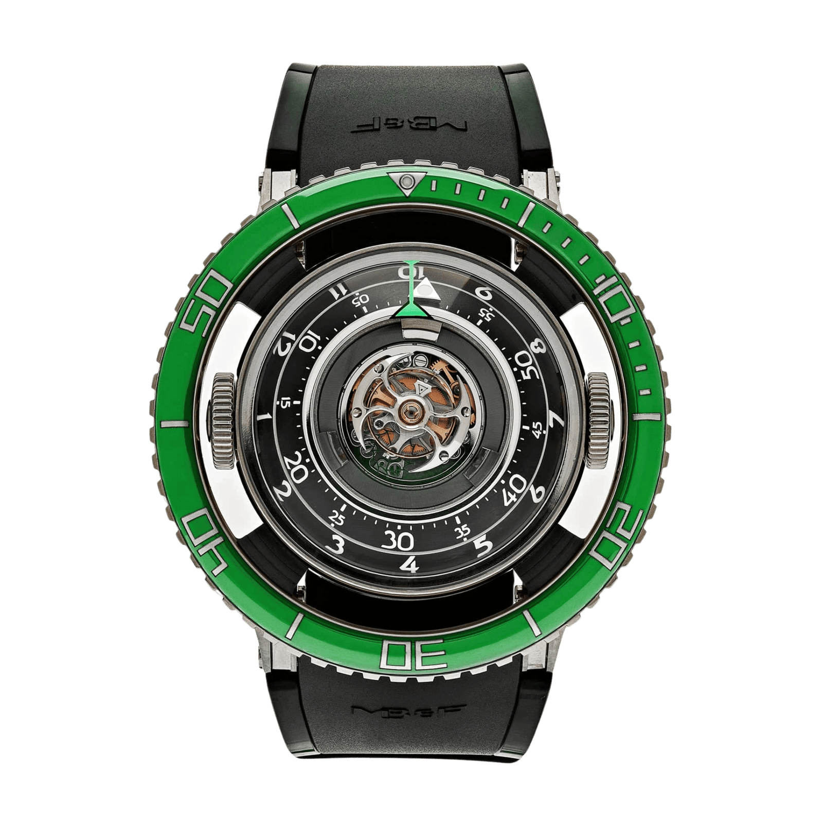 bf99c30f1b76fc22f06268117189fc4f.png Aquapod HM7 Titanium Green 50mm Limited Edition - Image 1