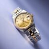 Prince Date Yellow Gold & Steel Gold Dial 34mm - Image 2
