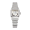 Santos Galbee Steel Silver Dial 24mm