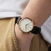 Saxonia Thin Rose Gold Silver Dial 37mm - Image 8