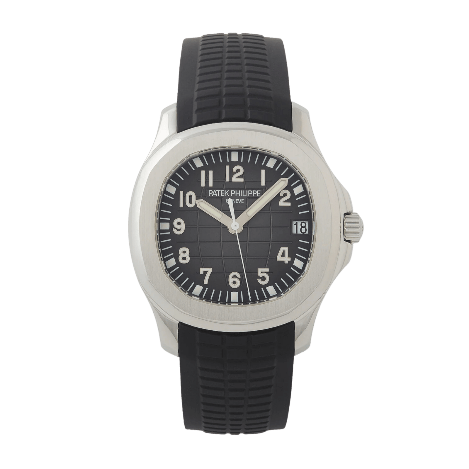 c3bdcae4abeb6ecc3ba0bae927590d7b.png Aquanaut Steel Black Dial 38mm - Image 1