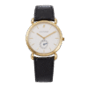 Vintage Tear-Drop Lug Yellow Gold White Dial 32mm