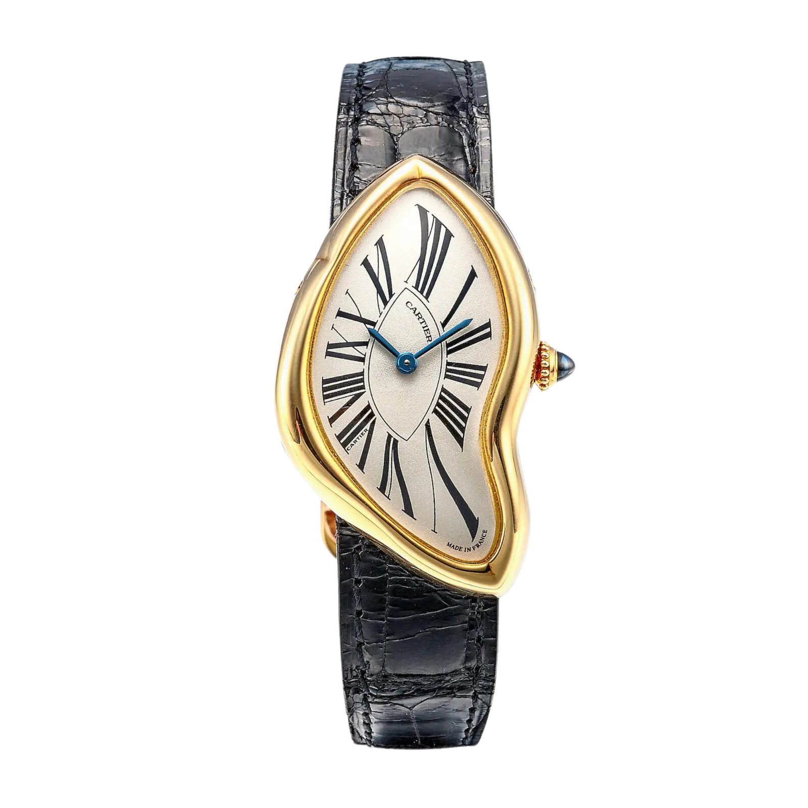 c66e42c77c55bc3237f4bfc28cdb9c2c.png Crash de Cartier Yellow Gold White Dial 23mm - Image 1