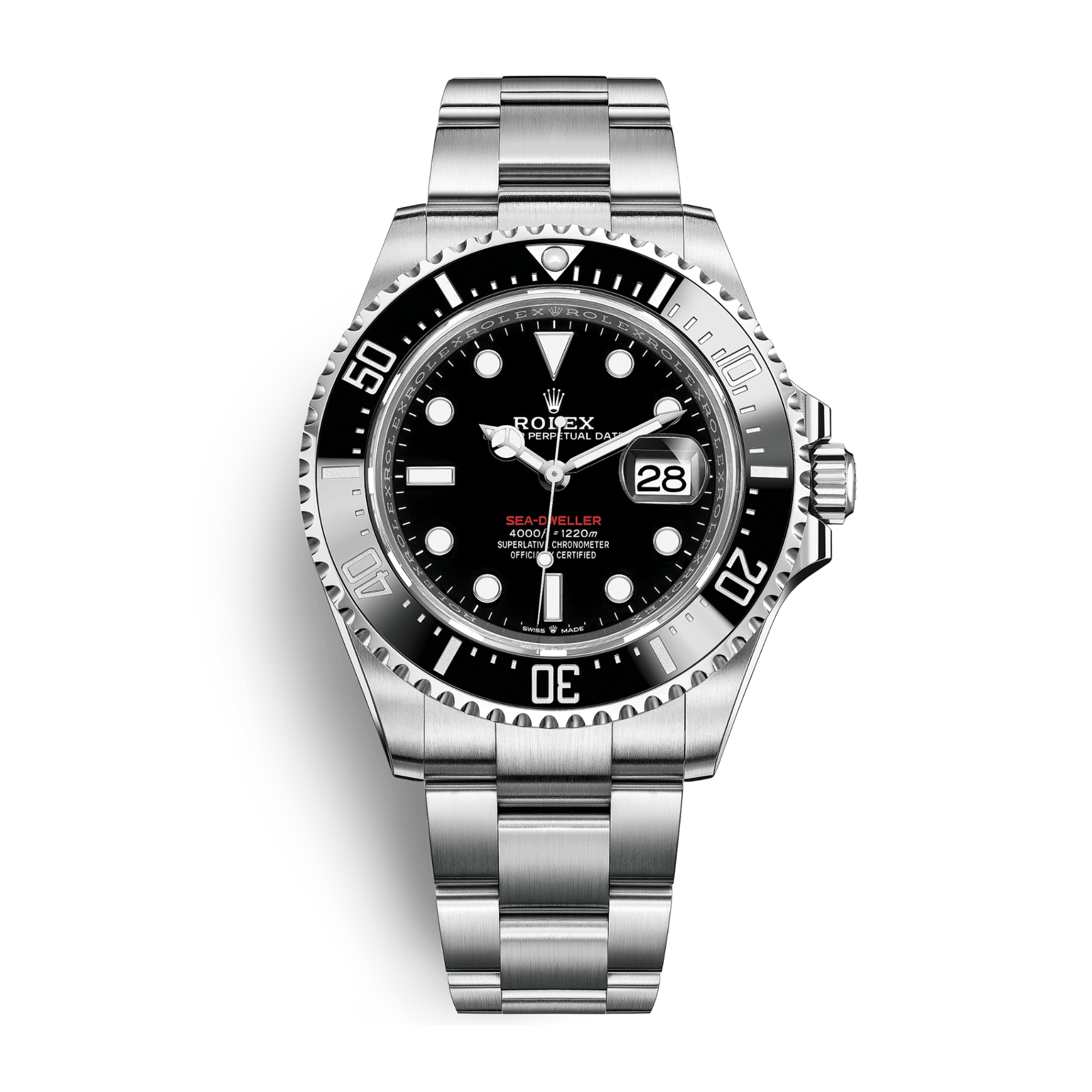 c8b61ca70b47cb601416cc133eb843f2.png Sea-Dweller Steel Black Dial 43mm - Image 1