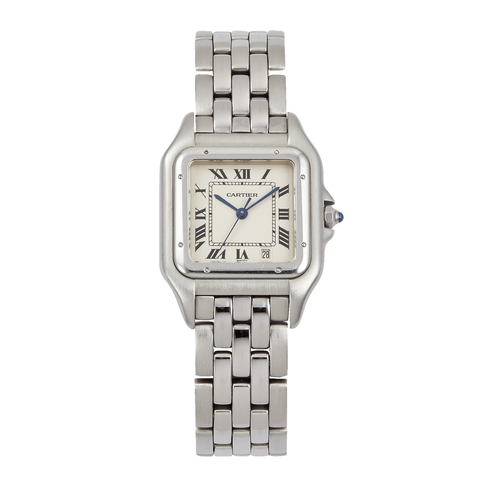 cd44e35abe8f48a144968cb98f7963af.png Panthère de Cartier Panthere Steel White Dial 23mm - Image 1