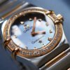 Constellation My Choice Rose Gold & Steel Diamond Blue Dial 22mm - Image 3