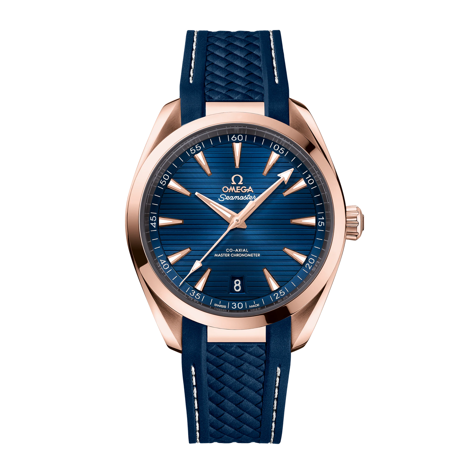 cf316d071a6f1c8cc984ea67e164ae97.png Aqua Terra Rose Gold Blue Dial 41mm - Image 1