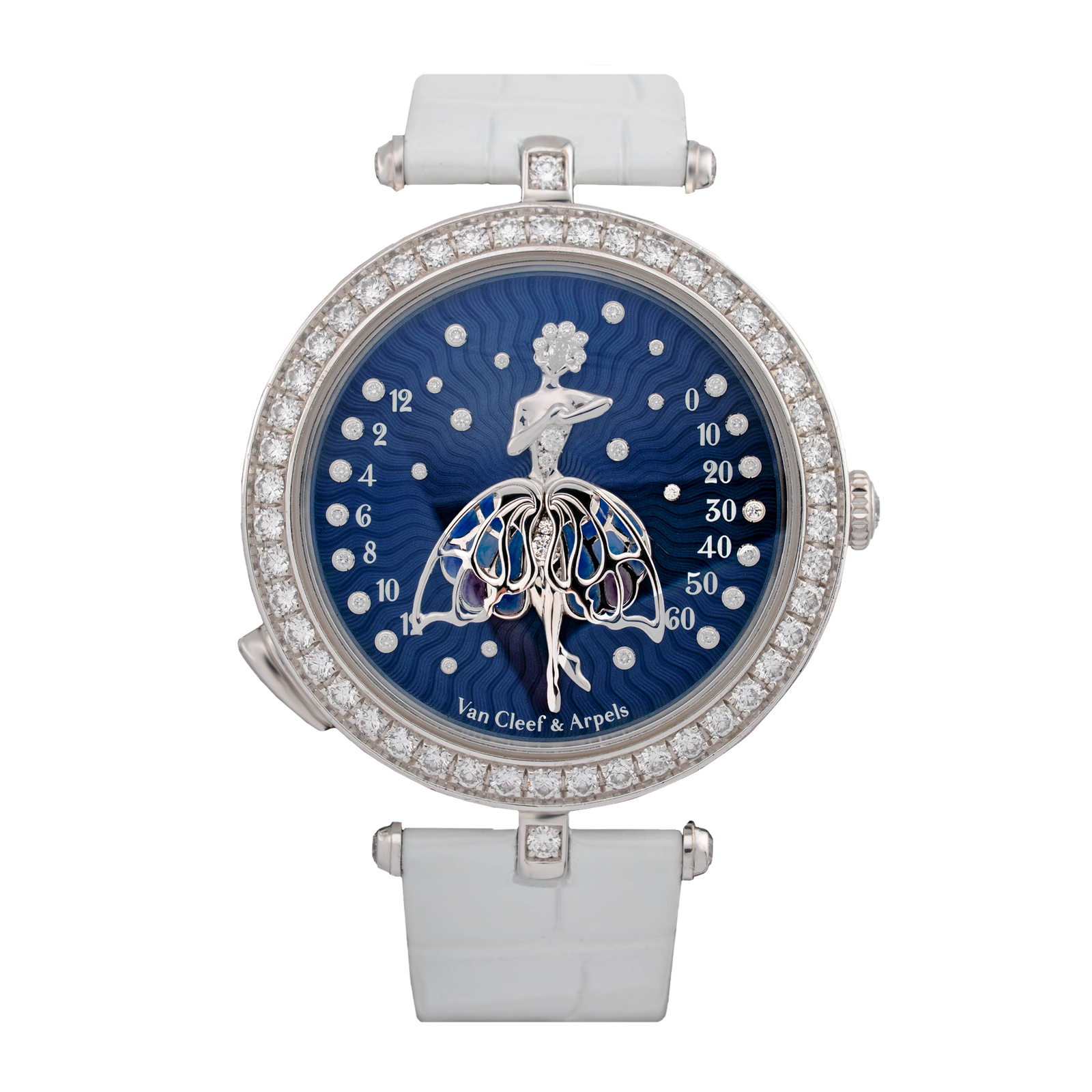 d0b1b9d8eae6bb1982be4df7c41addad.png Poetic Complications Ballerine Enchantée White Gold Blue Dial 40mm - Image 1