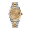 Prince Date Yellow Gold & Steel Gold Dial 34mm