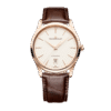 Master Ultra Thin Date Rose Gold White Dial 39mm