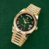 Day-Date Yellow Gold "Ombré" Green Dial - Image 2