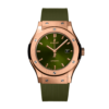 Classic Fusion Rose Gold Green Dial 42mm