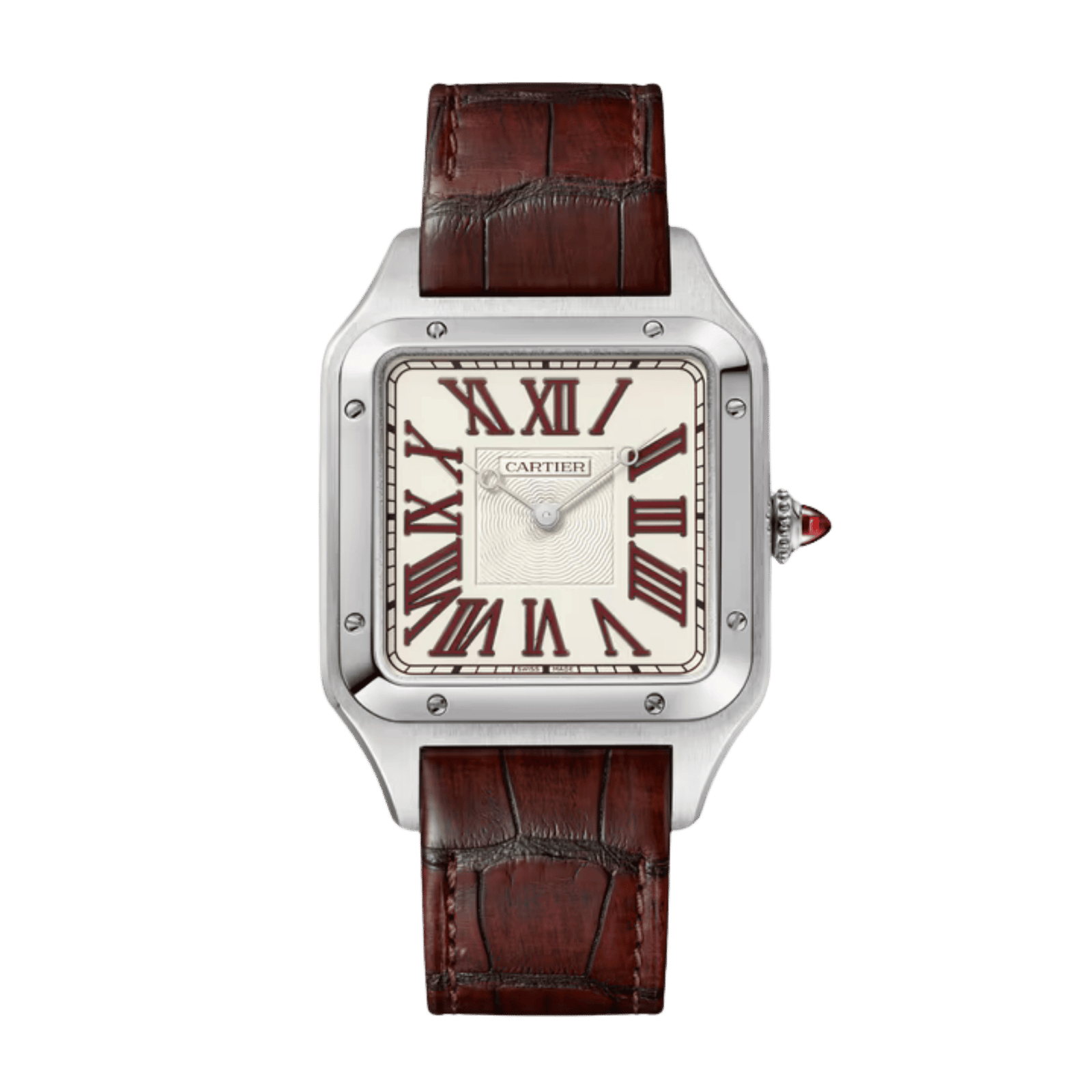 e179a452d6dcce10d748d44822ee8379.png Santos-Dumont Limited Edition Platinum Beige Dial 34mm - Image 1