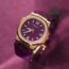 Nautilus Rose Gold Diamond Purple Dial 32mm - Image 2