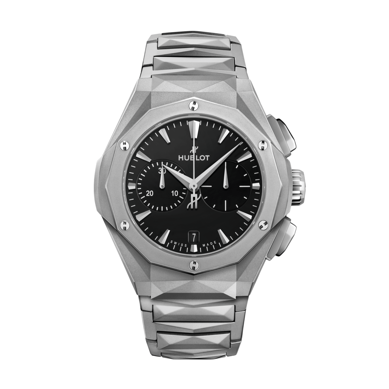 e978ec7f99a890606b6f4d97c84d0948.png Classic Fusion Chronograph Orlinski Titanium Black Dial 41mm - Image 1
