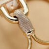 Miss Cadena Yellow Gold Diamond White Dial 14mm - Image 4
