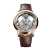 Time Pyramid Tourbillon Rose Gold Skeleton Dial 44mm