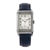 Reverso Classic Large Duoface Steel Silver Dial 28mm