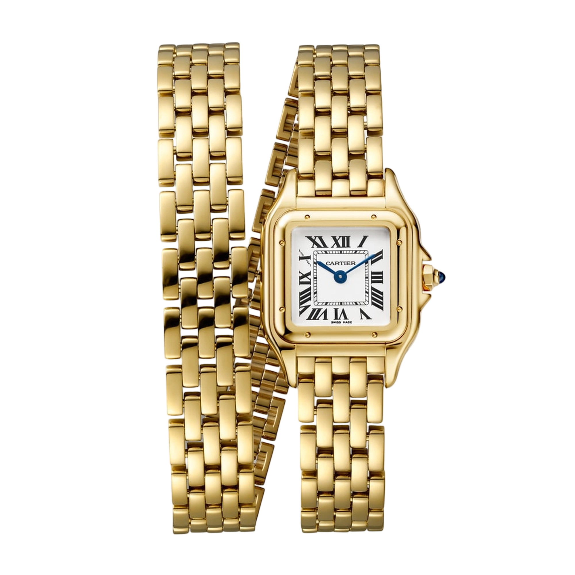 f73a0da3174fc506e4aba2cafc16b95f.webp Panthère de Cartier Yellow Gold Silver Dial 23mm - Image 1