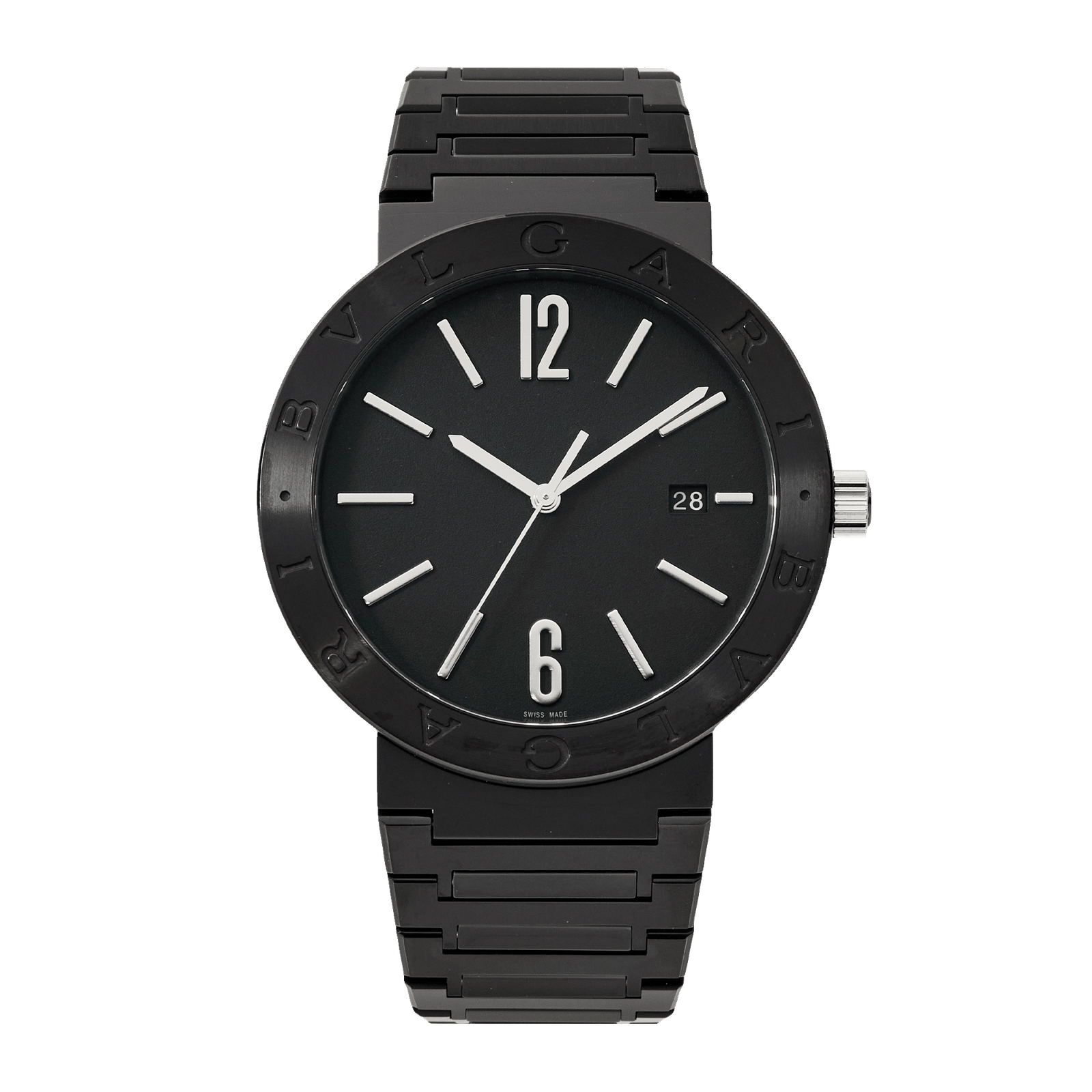 fc20b99312dda09184ebaf7f7a972dc5.png Bvlgari Steel Black Dial 41mm - Image 1