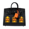 Hermès Birkin 20 Faubourg Midnight So Black Matte Alligator Limited Edition